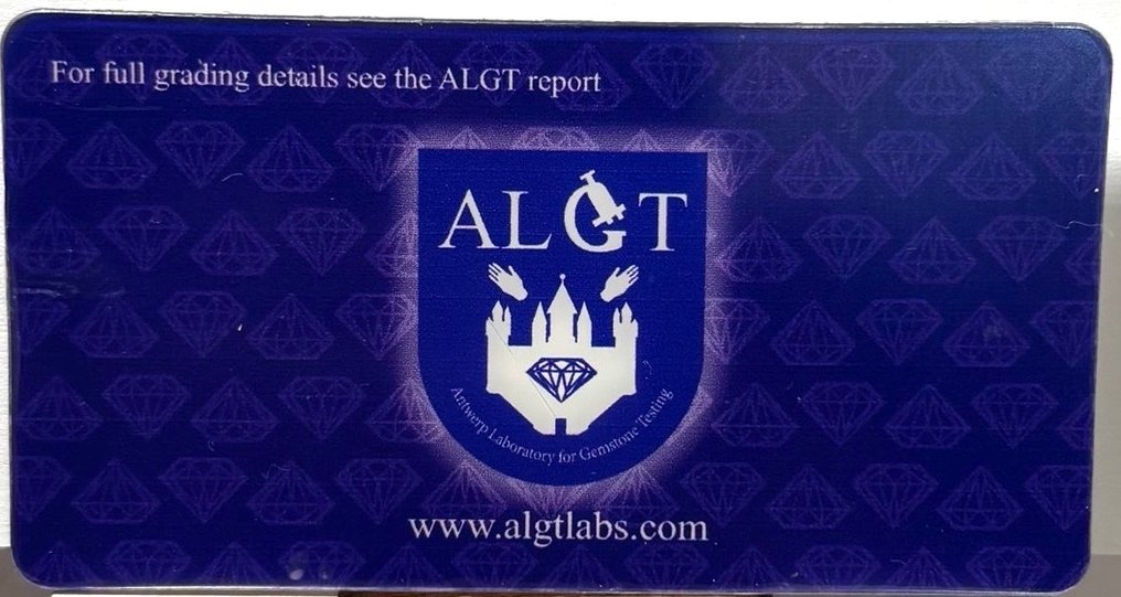 没有保留价 - 1 pcs  蓝色, 灰色 电气石  - 5.20 ct - 安特卫普宝石检测实验室（ALGT） #4.3