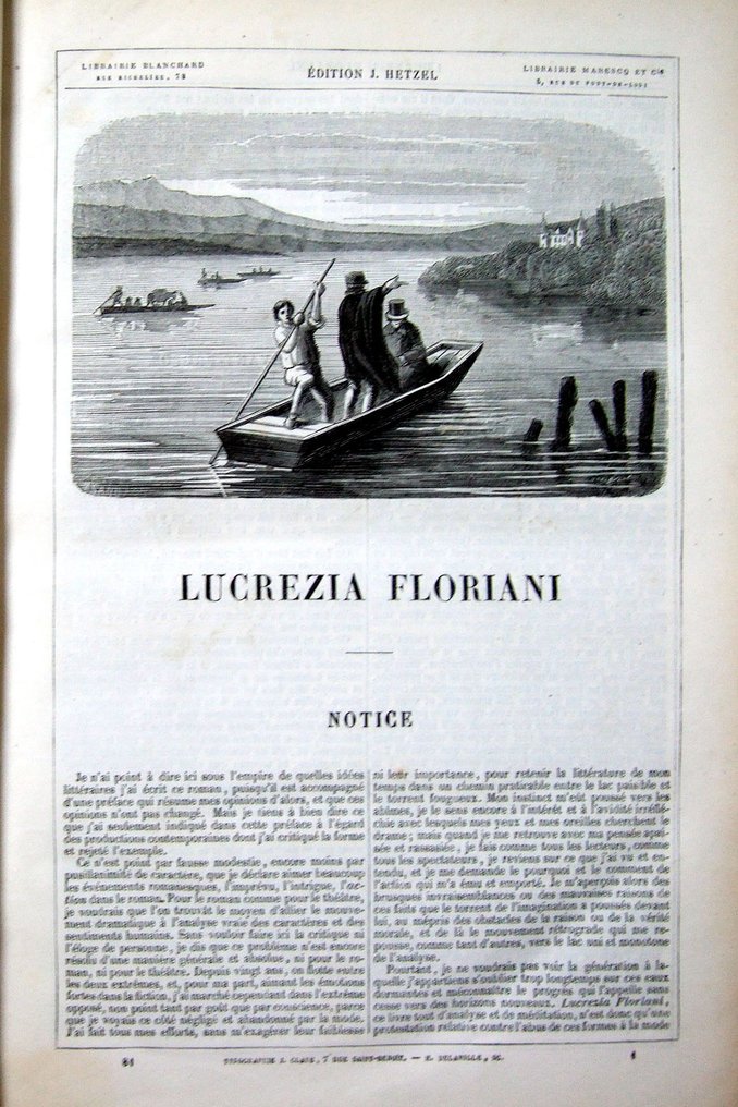 George Sand / Tony Johannot; Maurice Sand - Oeuvres illustrées de George Sand - 1852-1853 #2.1