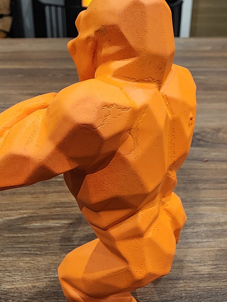 Richard Orlinski (1966) - 雕塑, Kong Pigments - 13 cm - 树脂 - 2016 #3.2