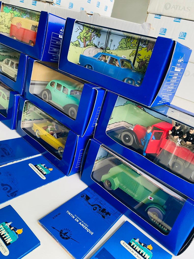 Atlas - Miniature figur - Modelauto 1:43 Kuifje/Tintin (8) - Plast, Metal #4.3