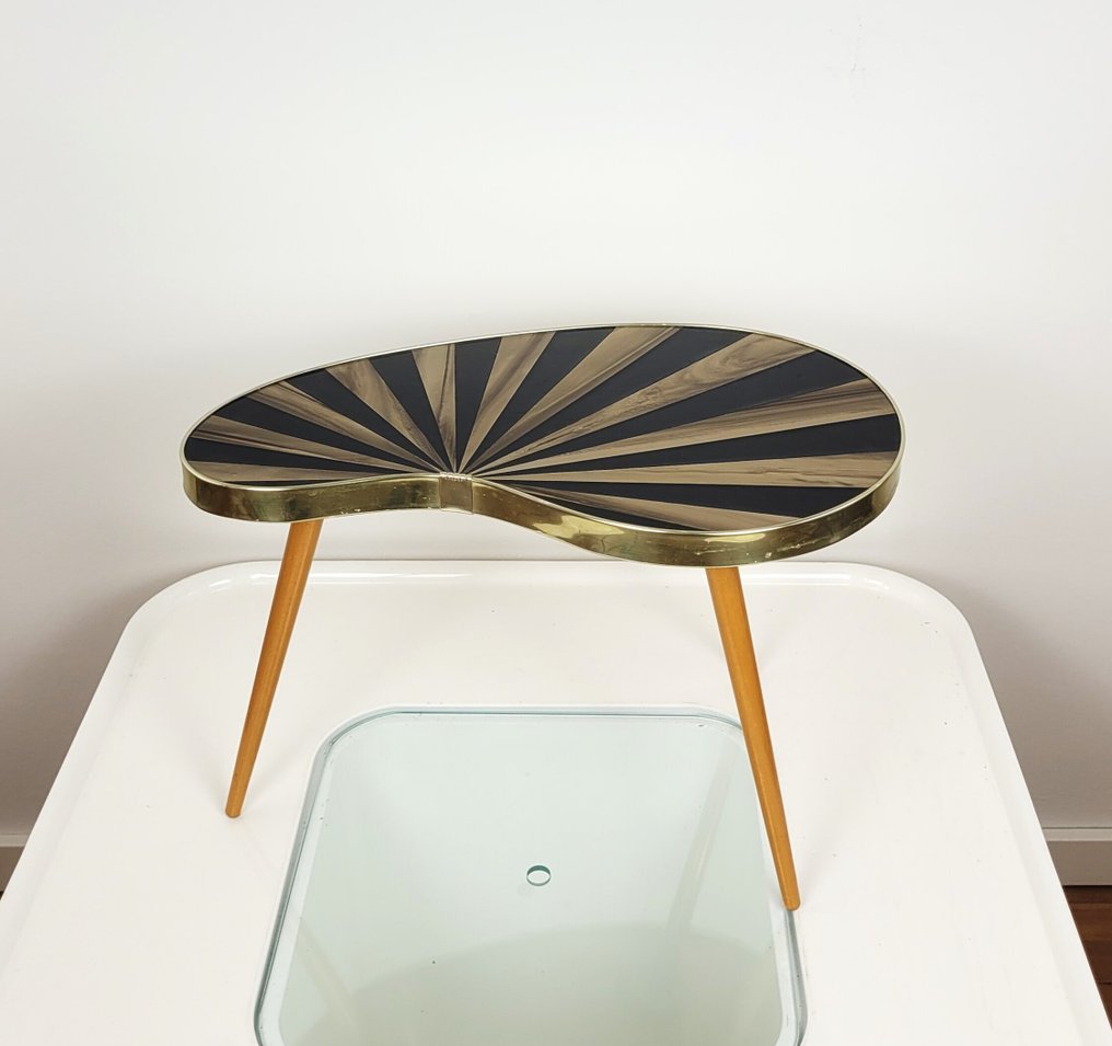 Side table - kidney table - Wood #2.1