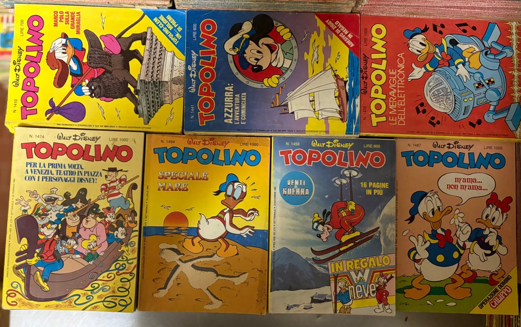 Topolino 1401/1499 - Sequenza completa - 99 Comic - Eerste druk #4.3