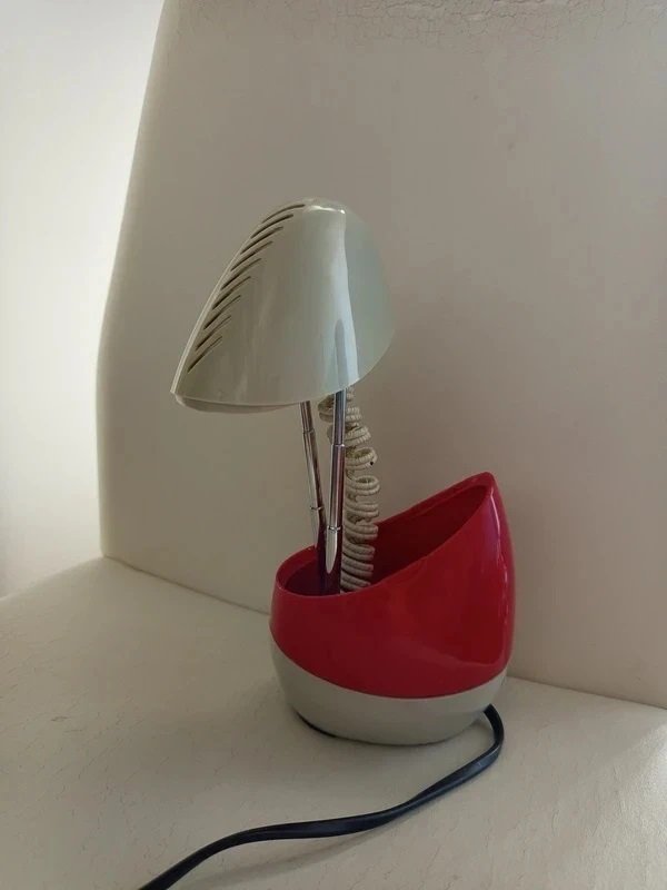 Bordlampe - Plast, Krom #4.3