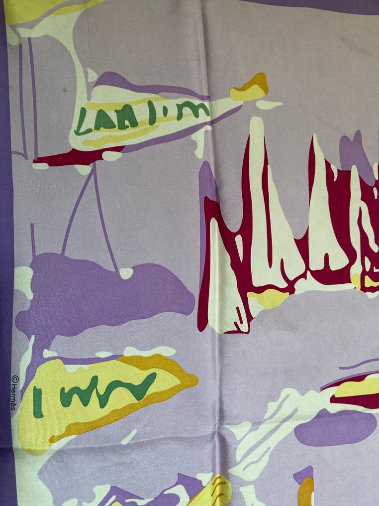 Hermès - « Sur Les Rives Du Leman » par Jean- Louis - Clerc 2010 - 围巾 #3.2