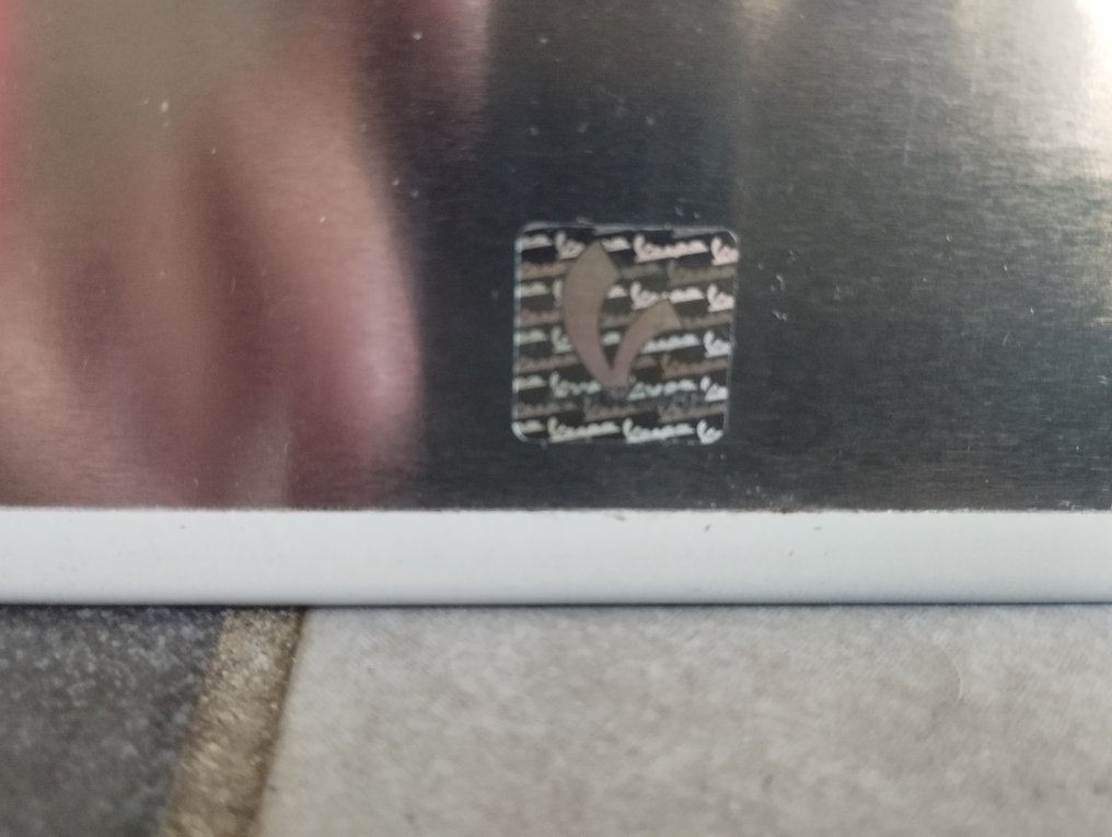 Εμαγιέ πινακίδα Vespa - Πλάκα - Μέταλλο #2.1