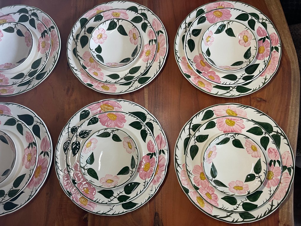 德国唯宝 - 6人用餐具套装 (21) - 瓷 - Wildrose #4.3