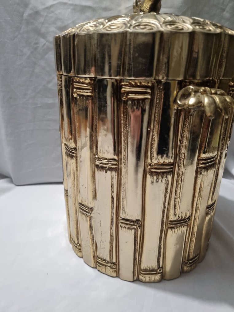 mauro manetti - Mauro Manetti - Ice bucket -  bamboo - Metal - Large bamboo model #2.1