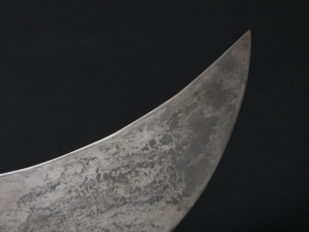 日本头盔 - 日本 - Maedate 头盔饰冠 – 铜制新月 - 江户时代(1600-1868)(无底价) #2.1