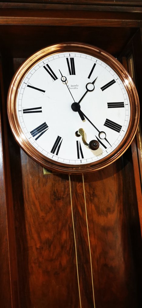 Weense regulateur - Lenzkirch -   Hout - 1850-1900 #2.1