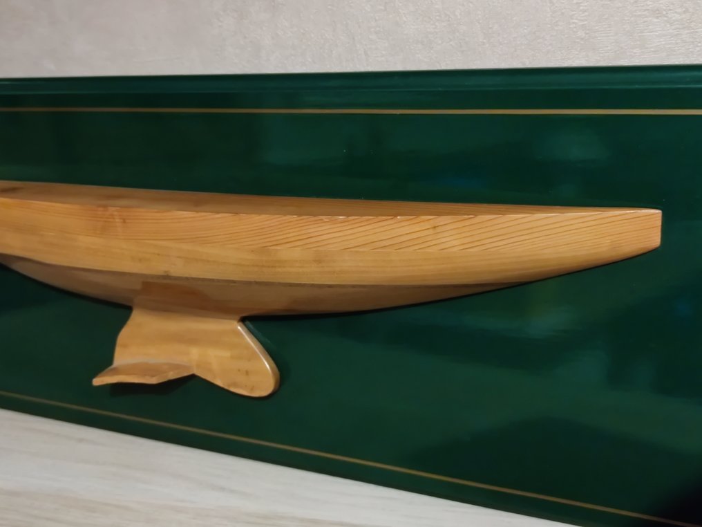 Modellino di mezzo scafo - Australia II #2.1