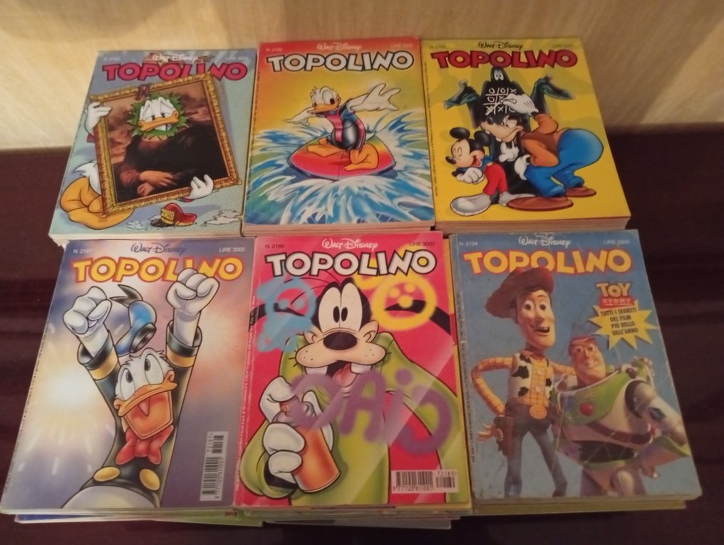 Topolino nn. 2101/2200 - sequenza completa - 100 Comic - Eerste druk - 1996/1998 #2.1