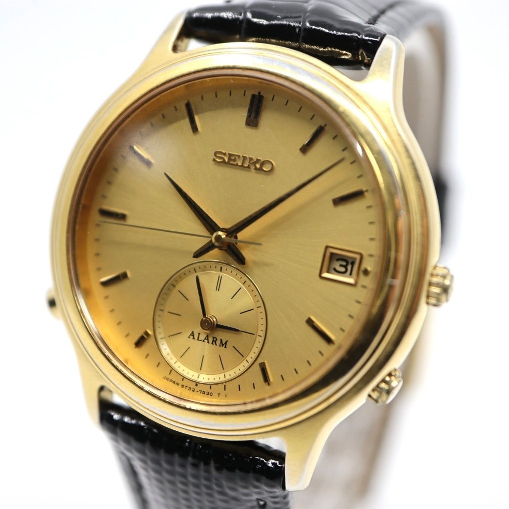 Seiko - ALARM - No Reserve Price - 5T32-7A20 - Men - 1990-1999 #1.0