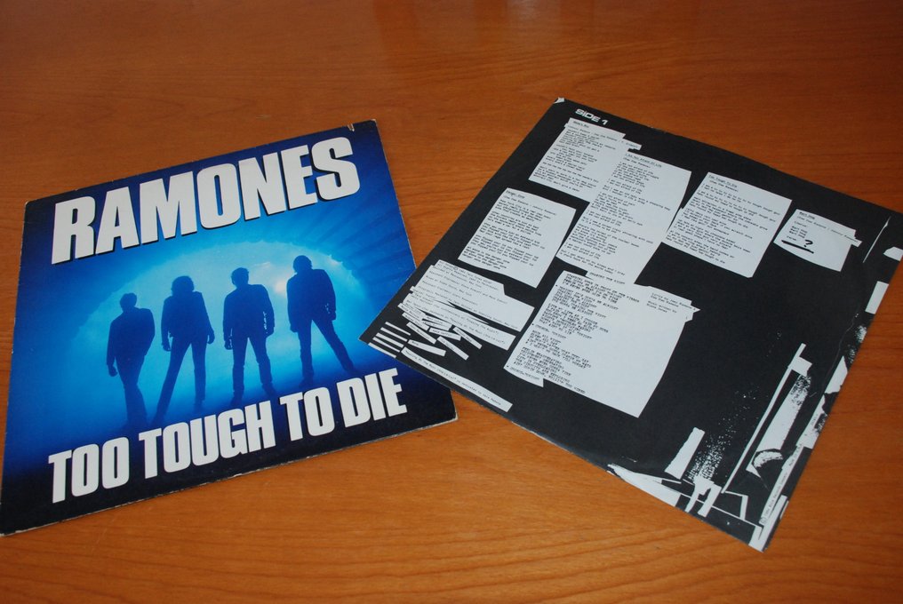 Ramones - TOO TOUGH TO DIE - LP - 1st Pressing - 1984 #4.3
