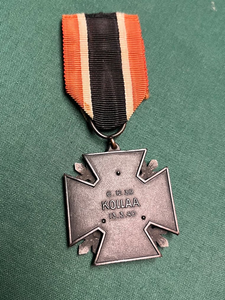 Φινλανδία - Army/Infantry - Στρατιωτικό μετάλλιο - Kollaa Campaign Cross - 1940 #1.0