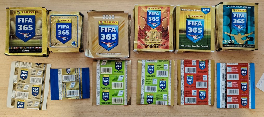 Panini FIFA 365 2016/17/19/20/21/23 - Ronaldo - 120 Sealed Pack - Glimrende (EX) #1.0