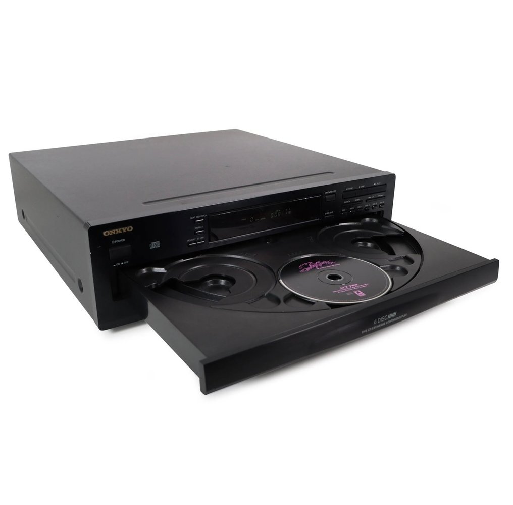 Onkyo - Onkyo DX-C370 6-Disc Carousel CD Player 5-Disc Exchange Continuous Play (1999) CD-Player #1.0
