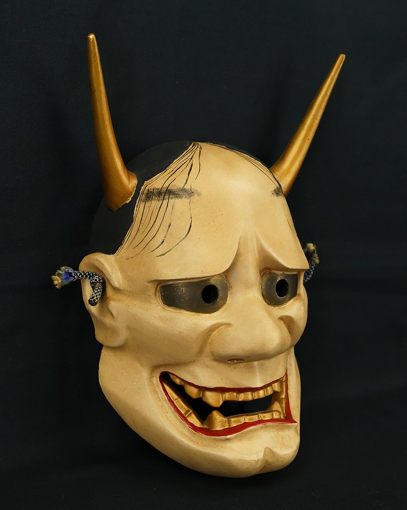日本能乐面具 - 木 - Hannya Mask (没有保留价) #3.2