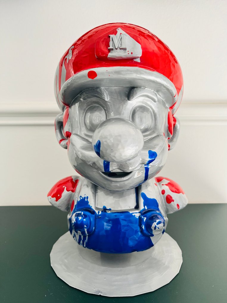 Statuetta - Super Mario pop art - Plastica #3.2