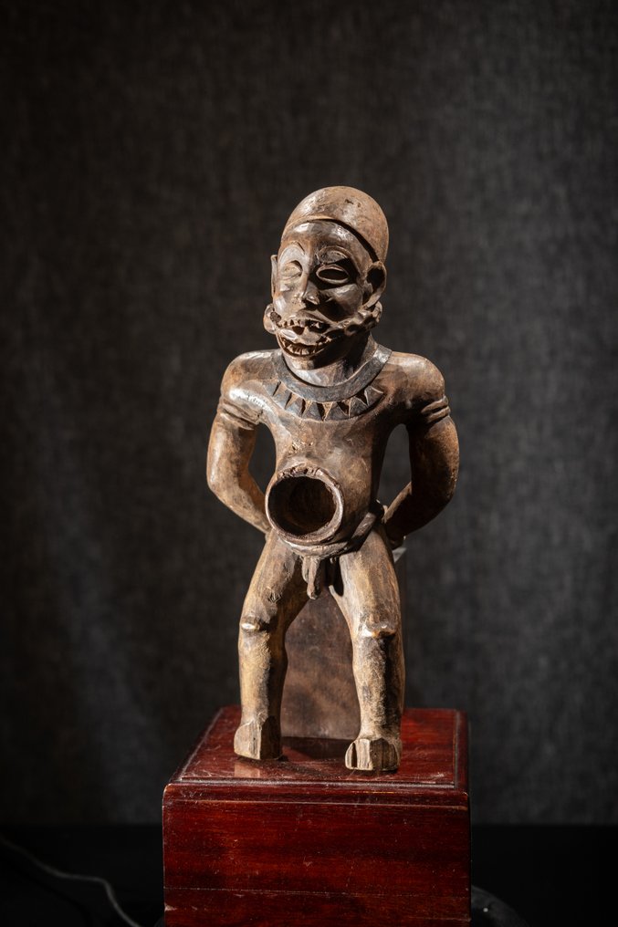 男性人物雕像——Bakongo风格的“奴隶”——木雕——刚果民主共和国——34 - Bakongo - 剛果民主共和國 (沒有保留價) #1.0