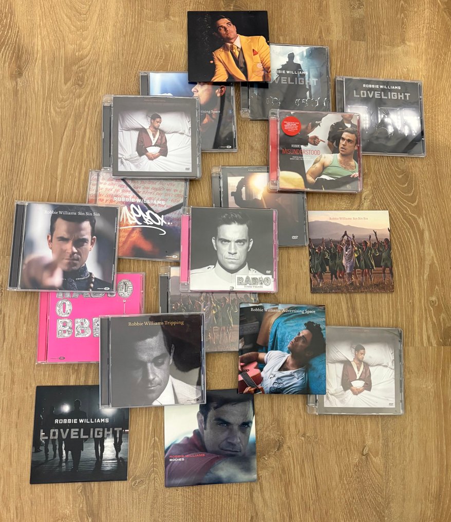 Robbie Williams - 18 (!) CD-singles in limited special formats - Πολλαπλοί καλλιτέχνες - CD - 1997 #2.1