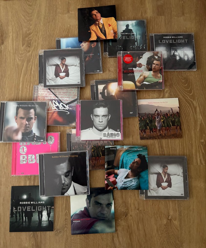 Robbie Williams - 18 (!) CD-singles in limited special formats - Πολλαπλοί καλλιτέχνες - CD - 1997 #1.0