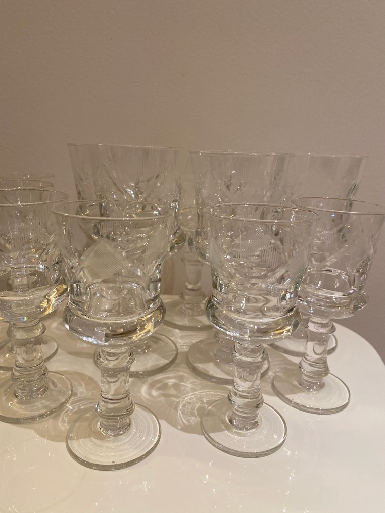 杯具組 (13) - 水晶 - 手工切割 #1.0