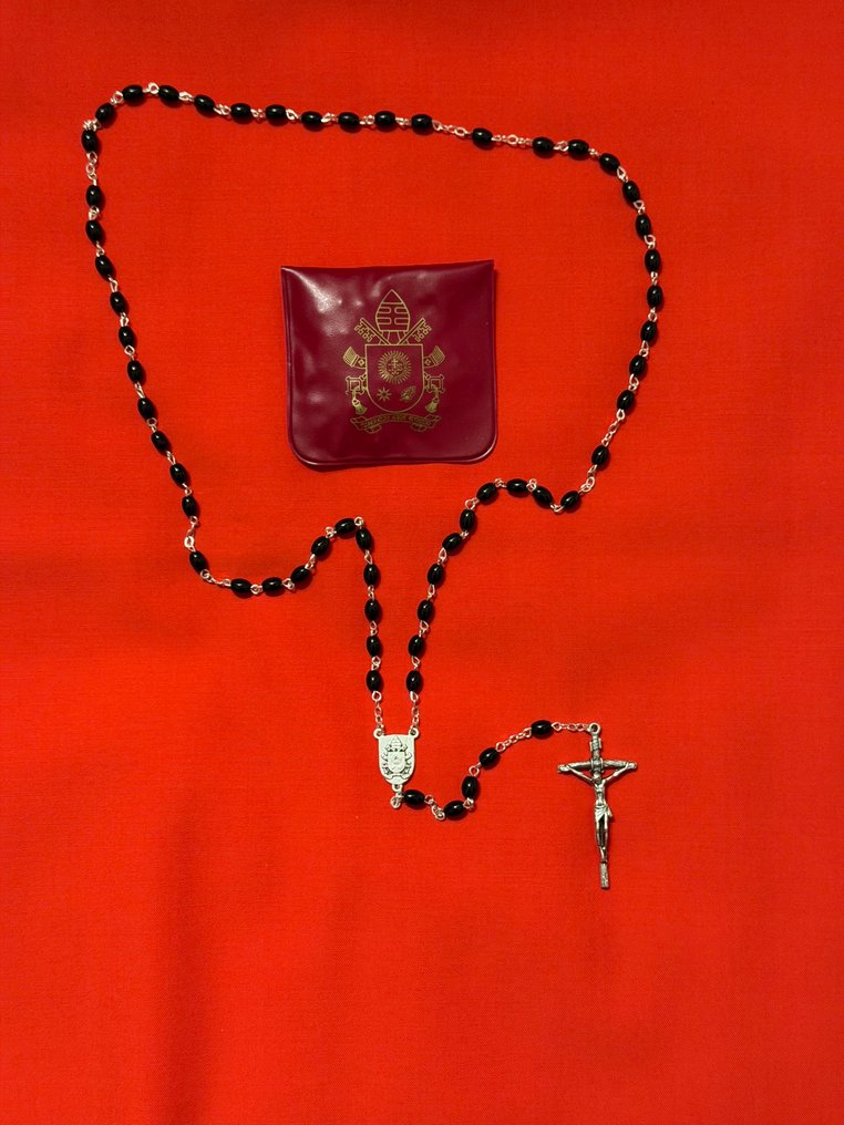 Isä Francesco - Auktoriteetin rukous - Pyhän Isän siunaama ja lahjoittama Juhlaa varten. - Hopeoitu metalli. - 2025 #1.0