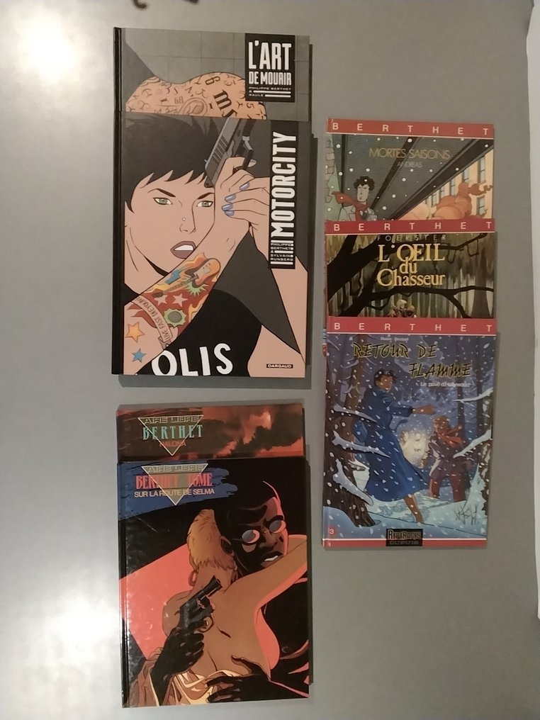 Berthet - 7x C - 7 Album - 第一版 - 1985/2018 #1.0