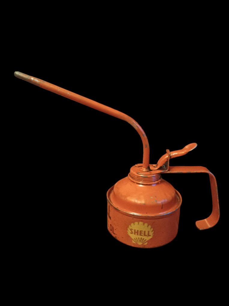 Bensinpump (1) - Shell - Ancienne burette d'huile Shell - 1950-1960 #3.2