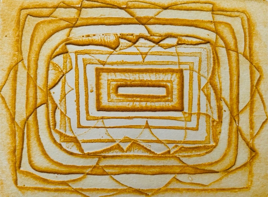 Jeremy Gentilli (1926) - Sans-titre - Gravure originale au carborundum #3.2