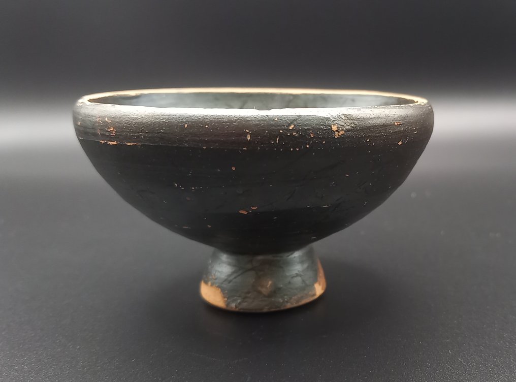 古希臘，大希臘 钟形光泽色调碟，具有金属光泽 - 47 mm #1.0