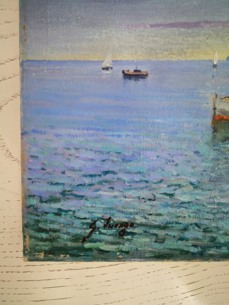 Giuseppe Luongo (1948) - Barche dei Pescatori (Capri) #1.0