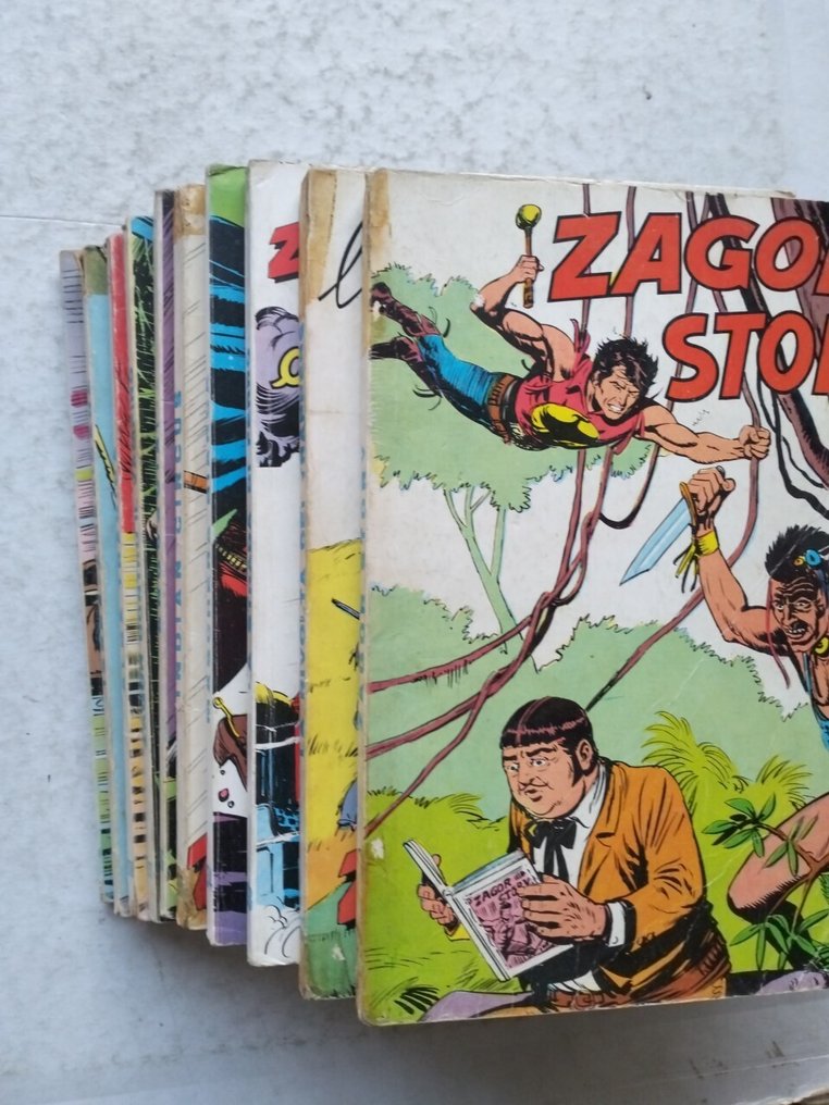 Zagor Zenith nn. 131/140 - sequenza completa - 10 Comic - EO - 1972/1972 #1.0