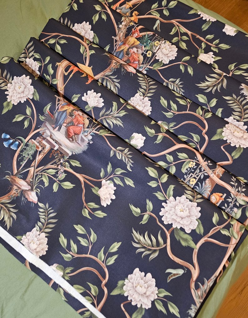 Tessuto New Edition "Albero delle meraviglie" Toile de Jouy  - Original Design - Tessuto  - 200 cm - 280 cm #4.3