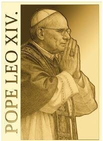 Chad. 3000 francs 1/1000 oz Gold Pope Leo XIV Coin (In Assay)  (No Reserve Price) #1.0