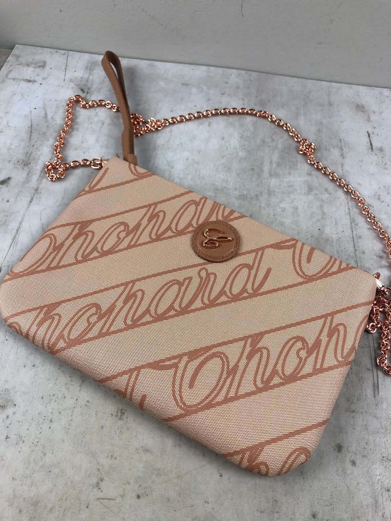 Chopard - Chopardissimo Camel Canvas Mini Pouch - Sac à bandoulière #1.0