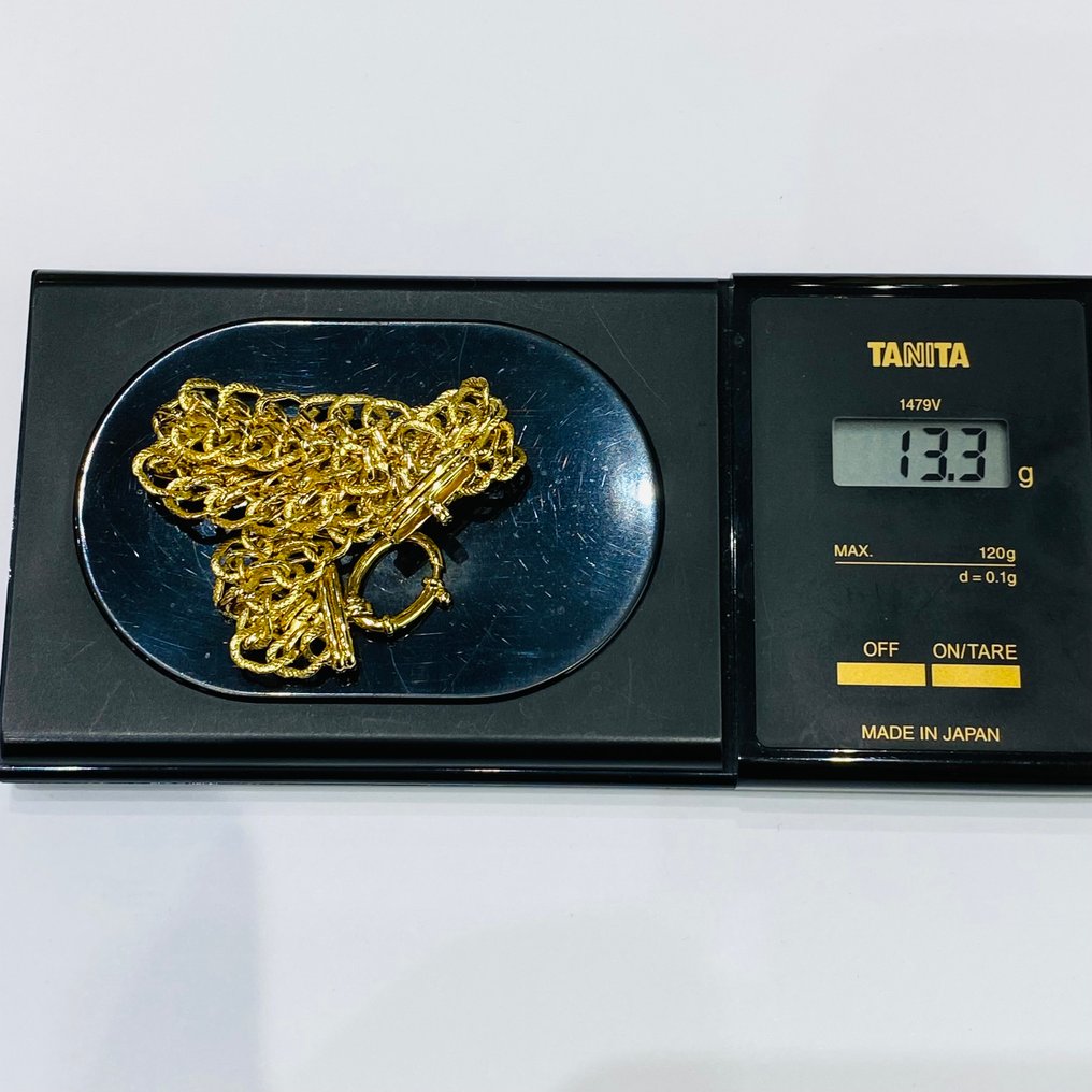 Rannekoru - 18 kt. Keltakulta - Kultainen rannekoru 18 kt #1.0