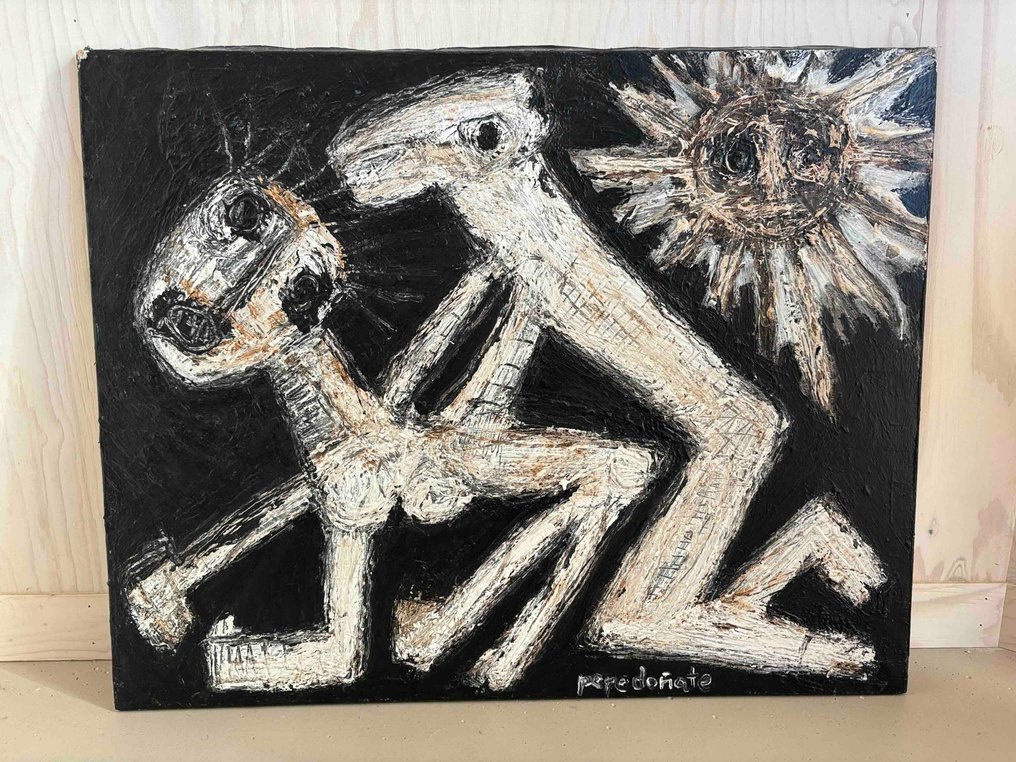 Pepe Doñate (1949) - Apareamiento bajo un sol inclemente #2.1