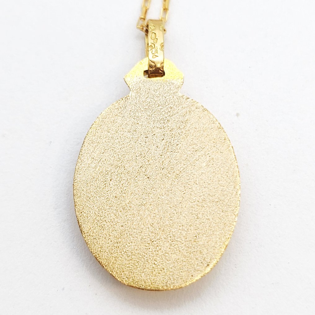 Collana con ciondolo - 18 carati Oro giallo #3.2