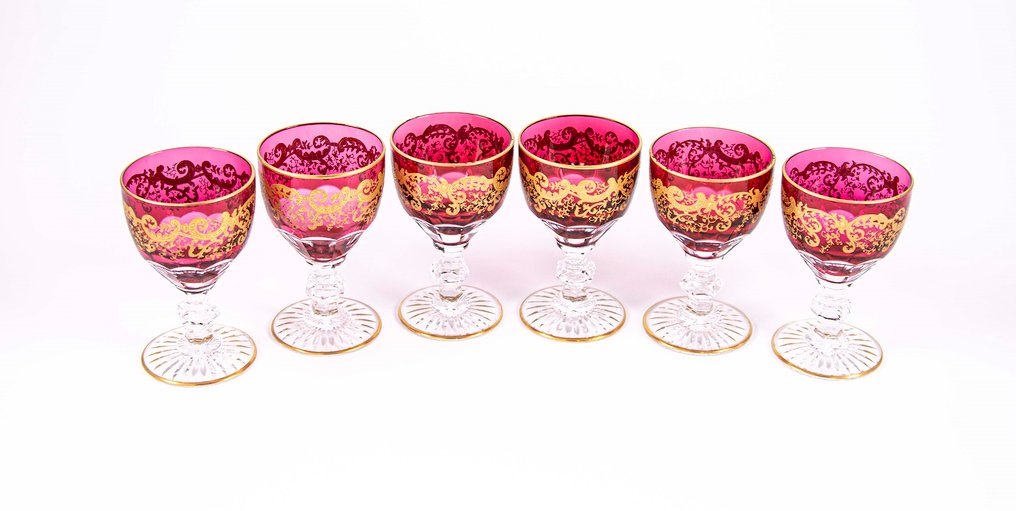 St. Louis - Gold Decor - 饮水玻璃杯 - 水晶 #2.1