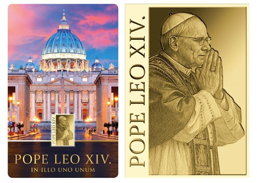 Chad. 3000 francs 1/1000 oz Gold Pope Leo XIV Coin (In Assay)  (No Reserve Price) #1.0