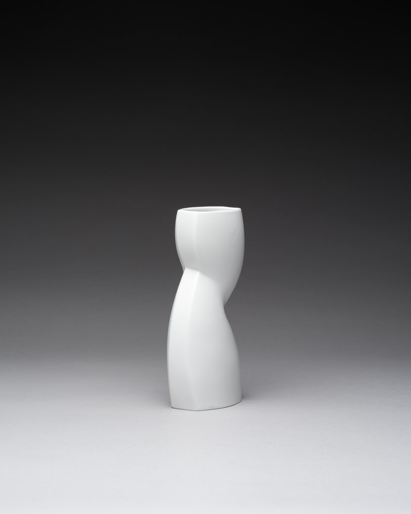 Fürstenberg Porzellanmanufaktur - West German Porcelain - Βάζο - 1709/19 (Υ 20 εκ.) - Μη εφυαλωμένη πορσελάνη - Μεταμοντέρνος Μινιμαλισμός #2.1