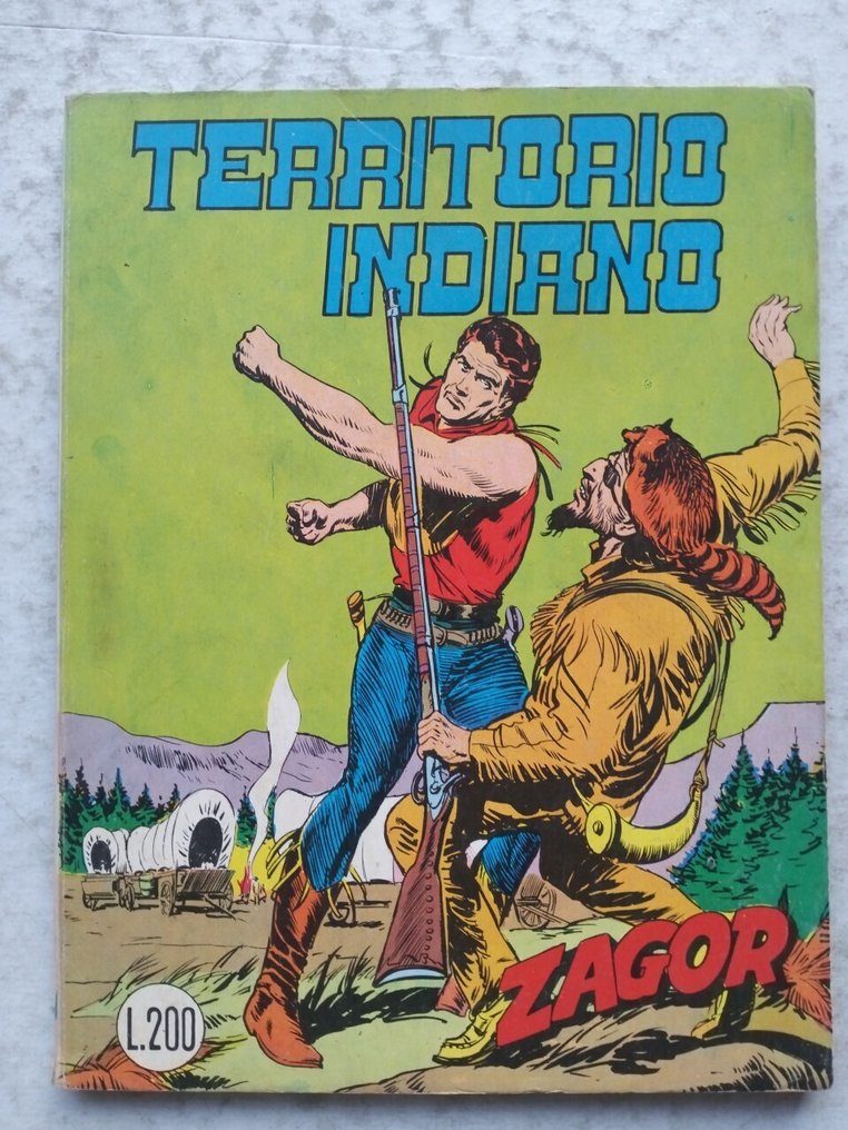 Zagor Zenith Gigante n.70 - Territorio Indiano - 1 Comic - EO - 1967 #1.0