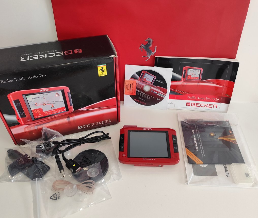 Becker Ferrari - GPS Ferrari Traffic Assist Pro 7929 Lydradio #1.0