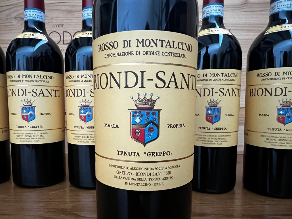 2019 Biondi Santi Rosso di Montalcino - Τοσκάνη - 6 Bottles (0.75L) #1.0