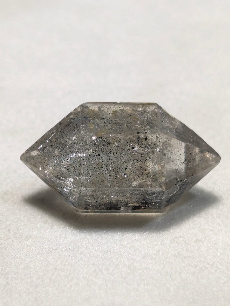 29.5 ct - Rare Big Herkimer Diamond Quartz, High Quality, Light Smoky, from Skardu, Pakistan Specimen - Height: 25 mm - Width: 12 mm- 5.9 g - (1) #1.0