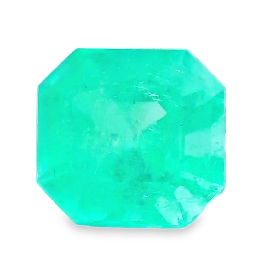 1 pcs  Zöld Smaragd  - 9.20 ct - Amerikai Gemmológiai Intézet (GIA) - GIA- Kolumbia ingyenes szállítással #1.0