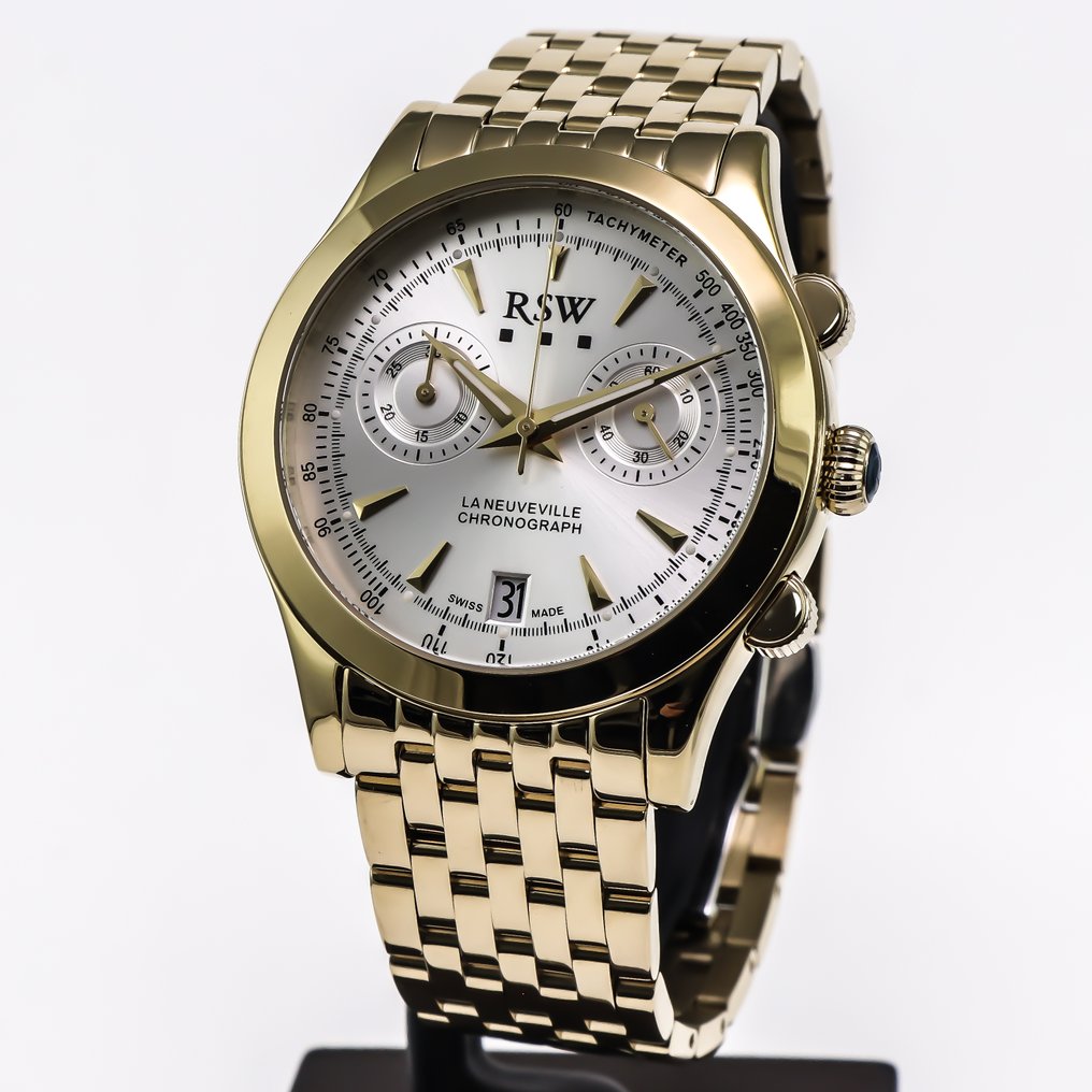 RSW - La Neuveville Chronograph Quartz - RSWC129-GG-1 - Zonder minimumprijs - Heren - 2020+  #2.1
