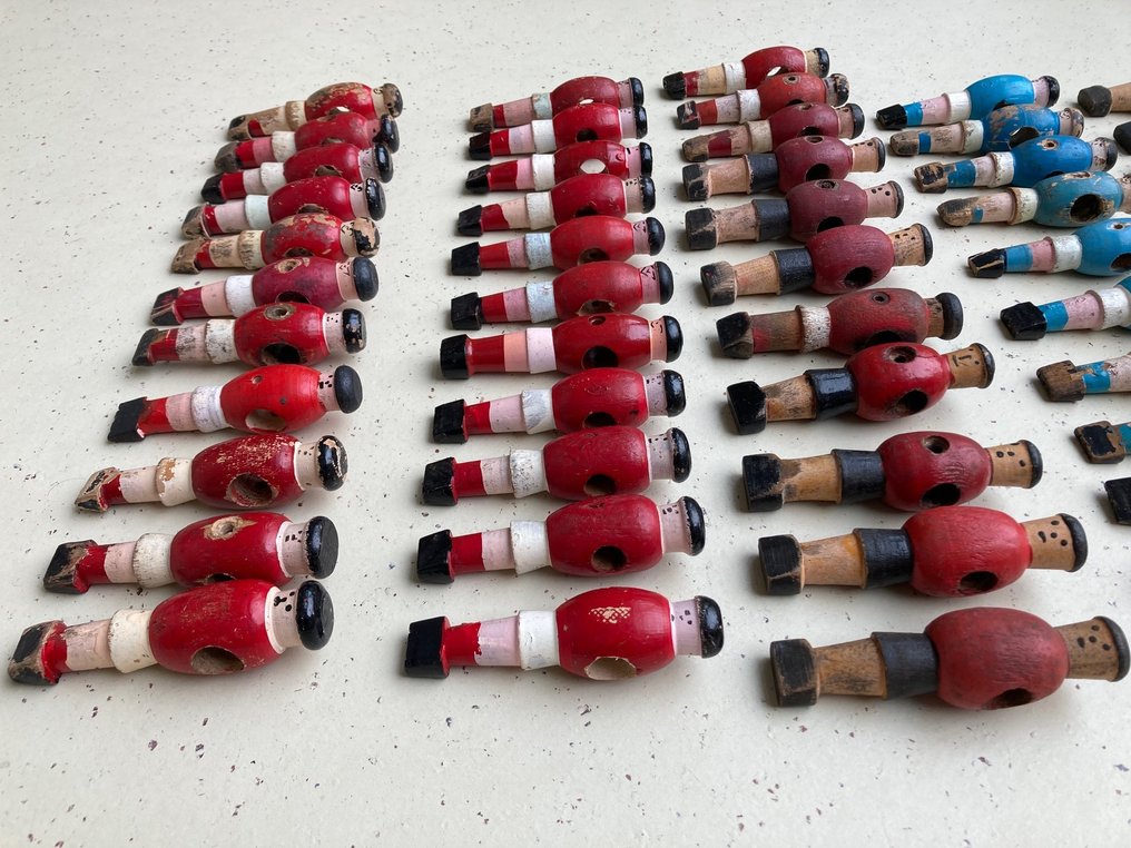 Unknown Maufacturer - Figure - Voetbaltafel poppetjes  (66) - Wood #3.2