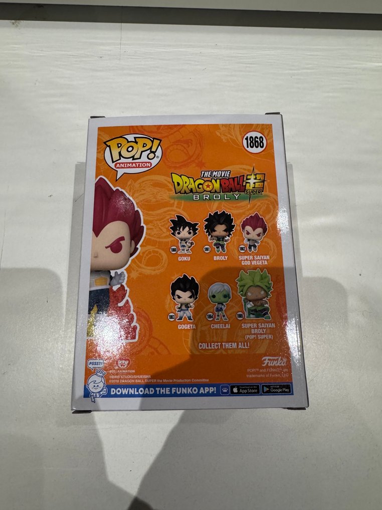 Funko  - Funko Pop Super saiyan god vegeta 1868 - 2020+ - Vietnam #2.1